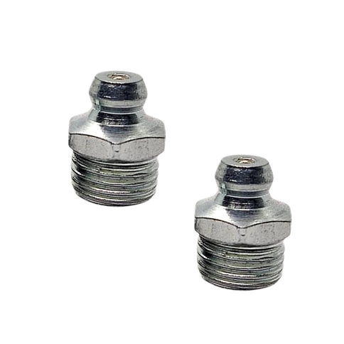 Пресс-масленка М6х1 DIN 71412 H1 прямая 180° оцинкованная, 200 шт. фото 3