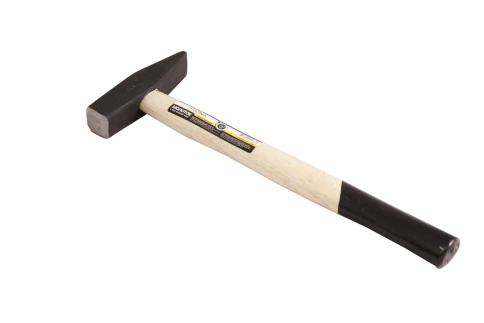 Молоток слесарный, квадратный боек, деревянная рукоятка 400 гр. Ultima фото 1