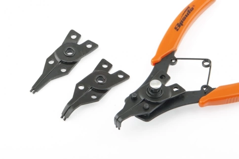 Съемник для внешних стопорных колец, с насадками универсальными 150 мм Sparta фото 2