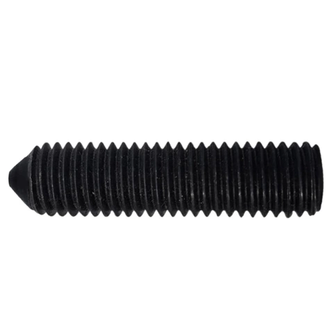 Винт установочный с внутр. шестигранником 5х40 мм, класс прочности 12.9 DIN 914 черный фото 1