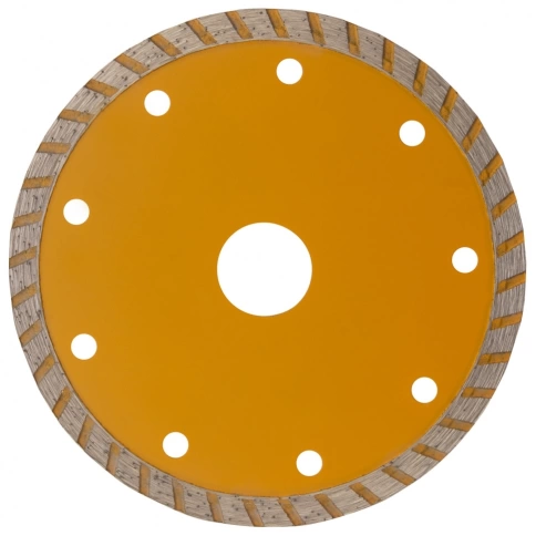Диск отрезной алмазный сегментный турбо сухое резание Denzel фото 15