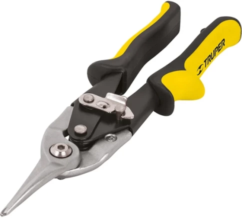 Ножницы по металлу, прямой рез., сталь-CrMo TAV-R, двухкомп.эргономич.рук. фото 1