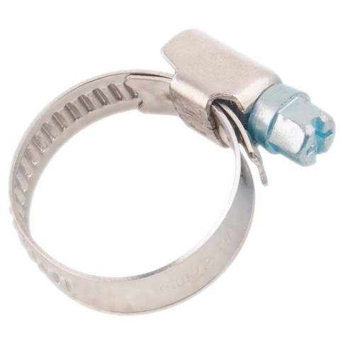 Хомут стяжка металлический 20-32 мм шир.9 мм , 5 шт. фото 5