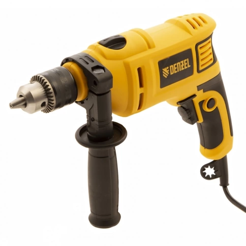 Дрель ударная ID-750, 750 Вт; 0-3000 об/мин, 48000 уд/мин Denzel фото 1