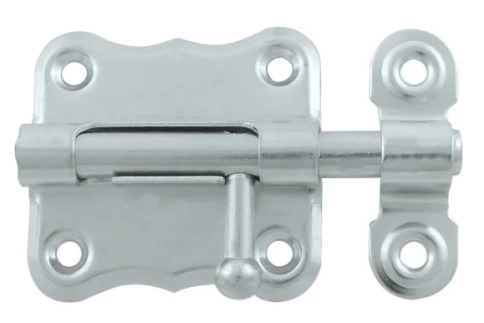 Задвижка накладная 372 оцинкованная Металлист фото 1