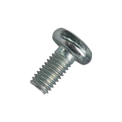 Винт с полукруглой головкой М3х10 мм DIN 7985, оцинкованный, полная резьба фото 1