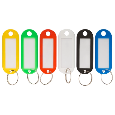 Бирки для ключей, набор 6 шт фото 1