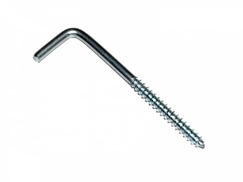 Шуруп с костылем L-образный 8х80, 10 шт. фото 5