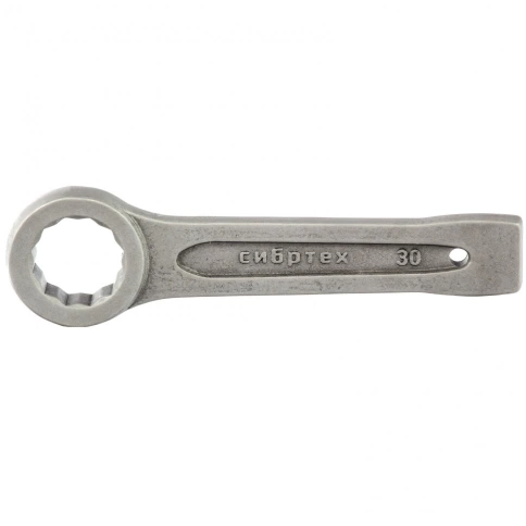 Ключ кольцевой ударный 30 мм Сибртех фото 1